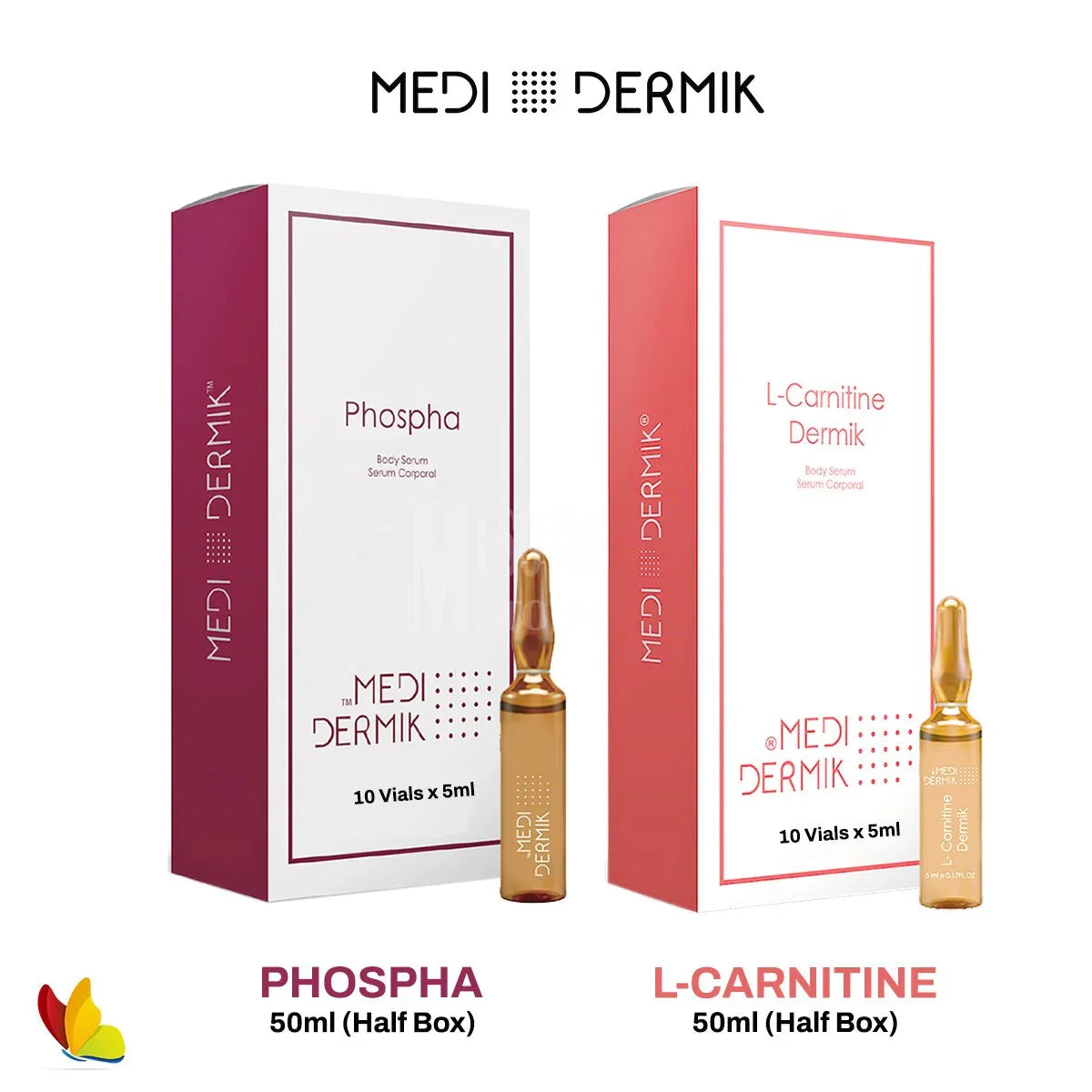 l-carnitine mesotherapy kit Kit Duo Lipo-Sculpt Half Boxes By Medidermik