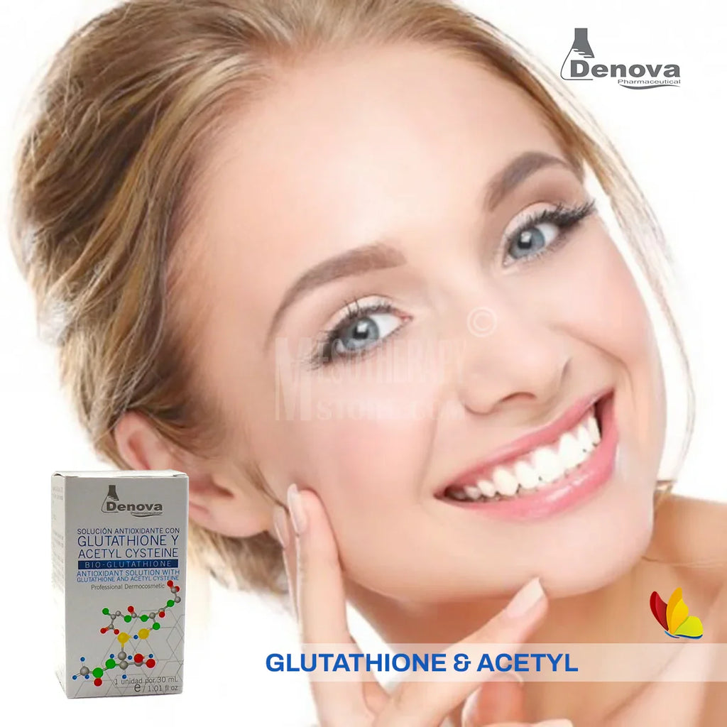 bio glutathione como se aplica Bio-Glutathione & Acetyl Cysteine By Denova