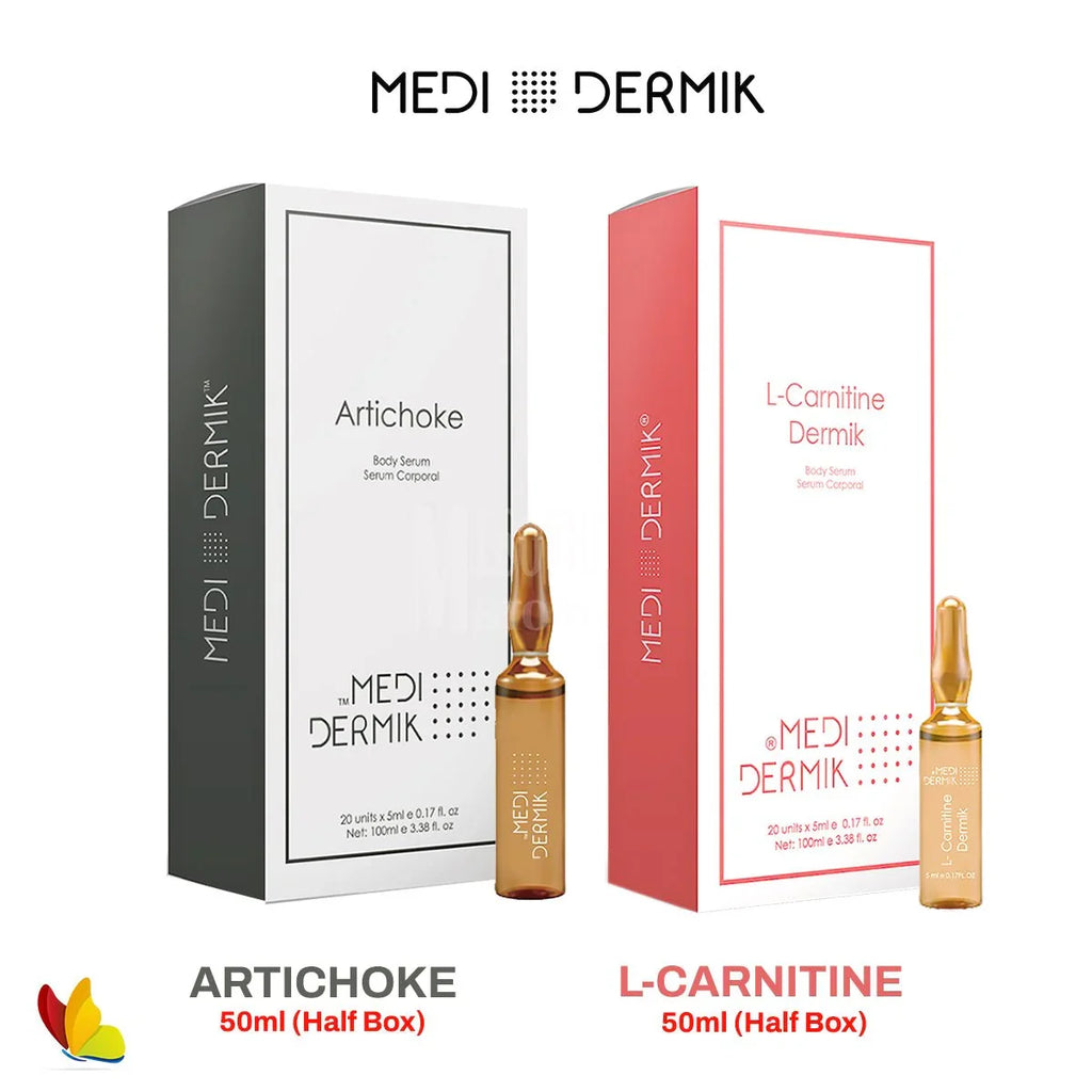 Artichoke 50ml & L - Carnitine 50ml By Medidermik - Mesotherapy Store Artichoke 50ml & L - Carnitine 50ml By Medidermik - Mesotherapy Store
