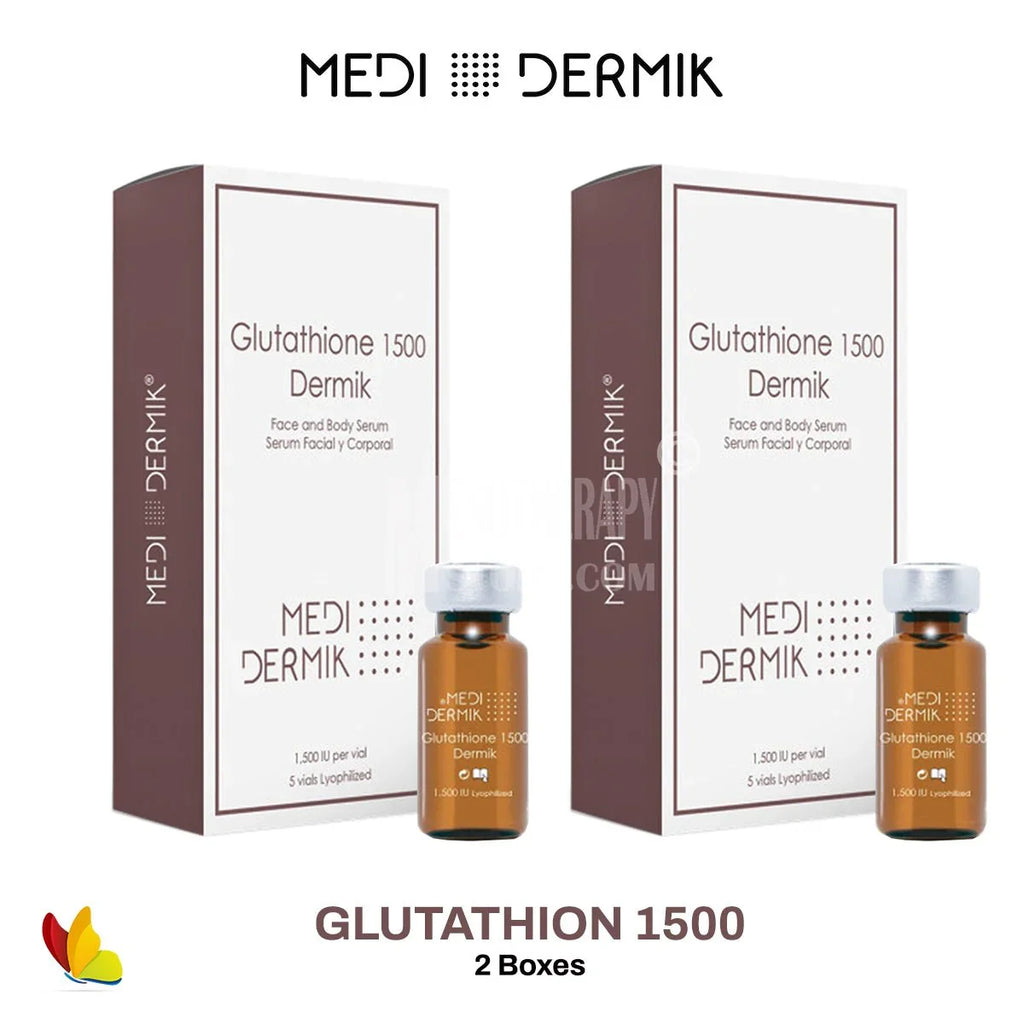 Glutathione 1500 Dermik Lyophilized By Medidermik - Mesotherapy Store Glutathione 1500 Dermik Lyophilized By Medidermik - Mesotherapy Store