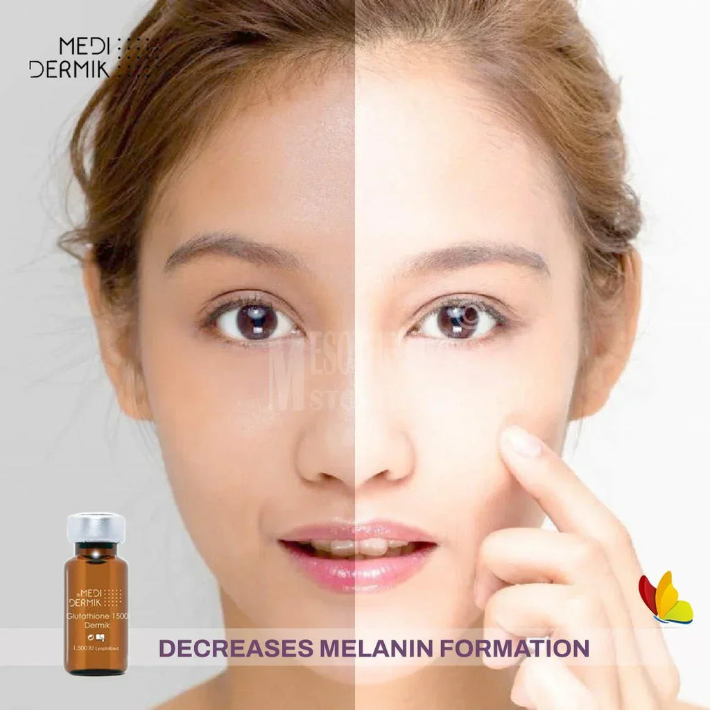 Glutathione 1500 Dermik Lyophilized By Medidermik - Mesotherapy Store Glutathione 1500 Dermik Lyophilized By Medidermik - Mesotherapy Store